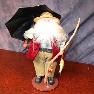 Fisherman Santa Claus Figure